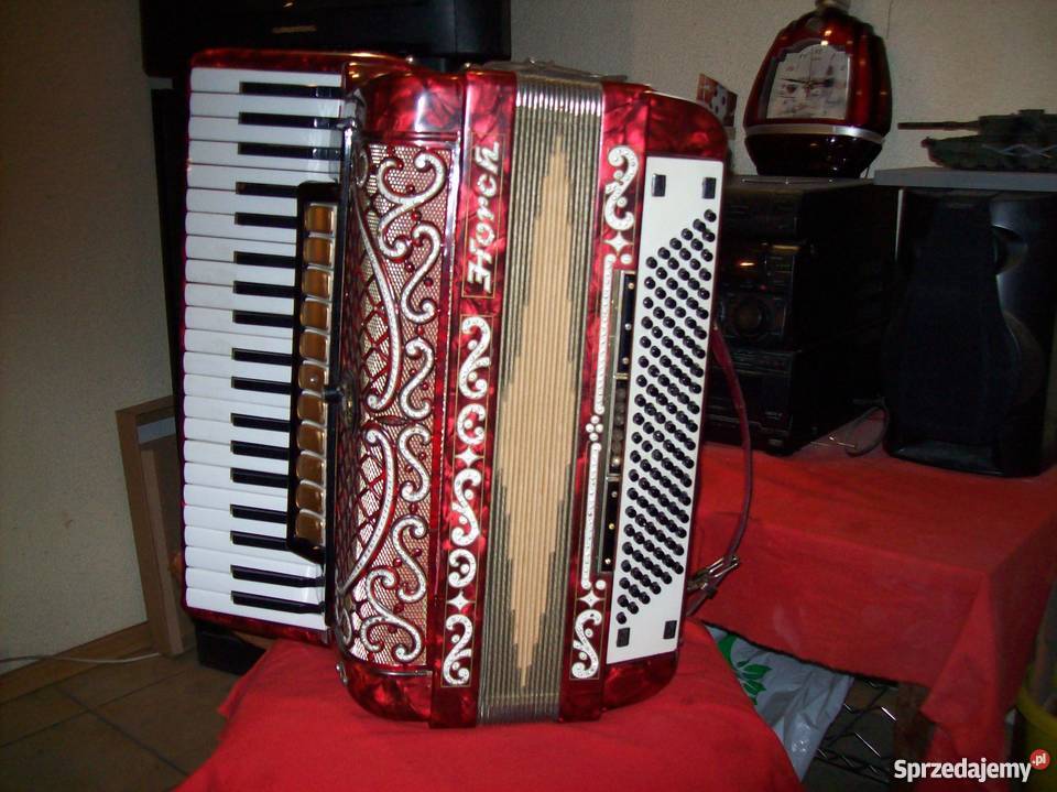 Sprzedam akordeon 120 basowy HORCH Łężyca