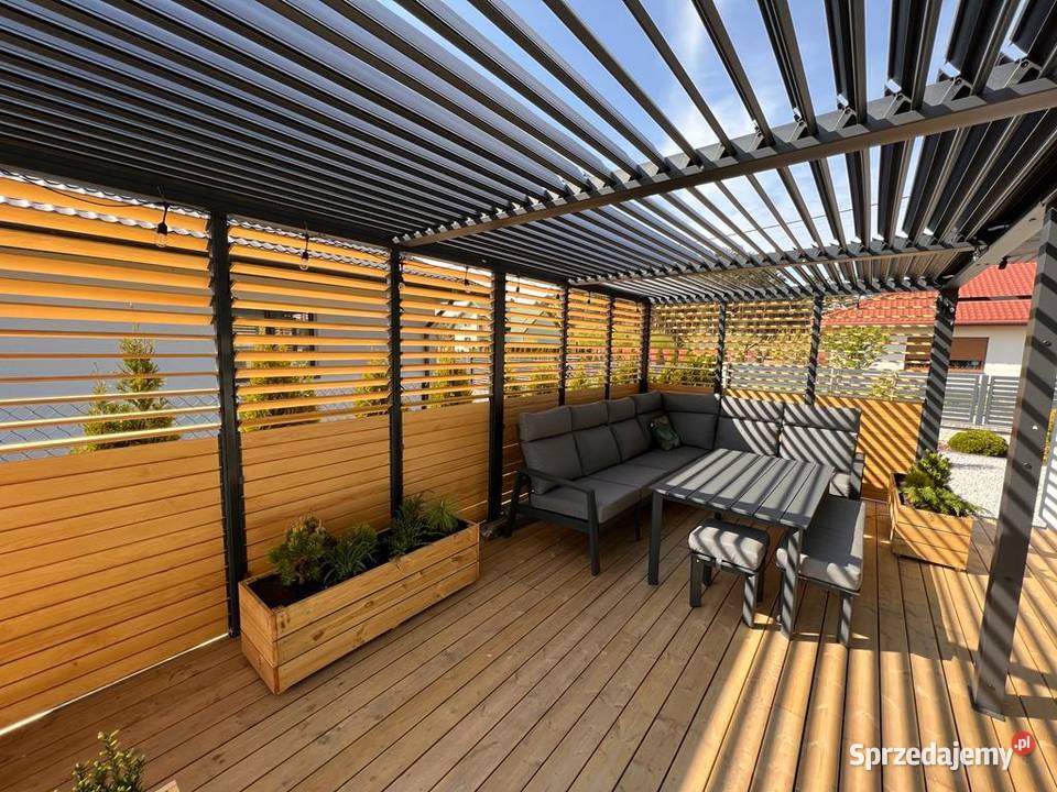 RUCHOME DESECZKI System Stalowy 109 Czarny Lubin