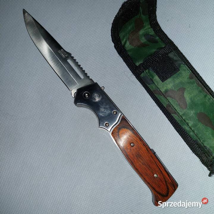 Nóż sprężynowy Kosa Scyzoryk Kozik małopolskie Wołowice