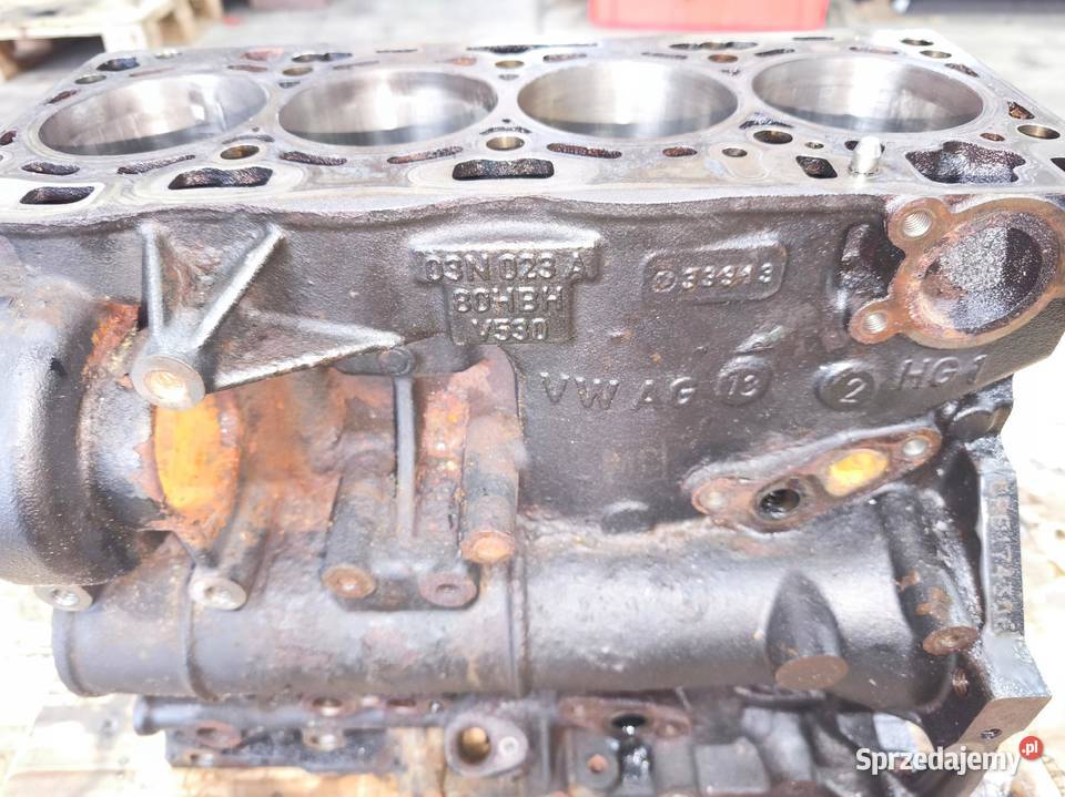 BLOK SILNIKA AUDI A3 8V VOLKSWAGEN SEAT SKODA 20 osobowe Przystajń