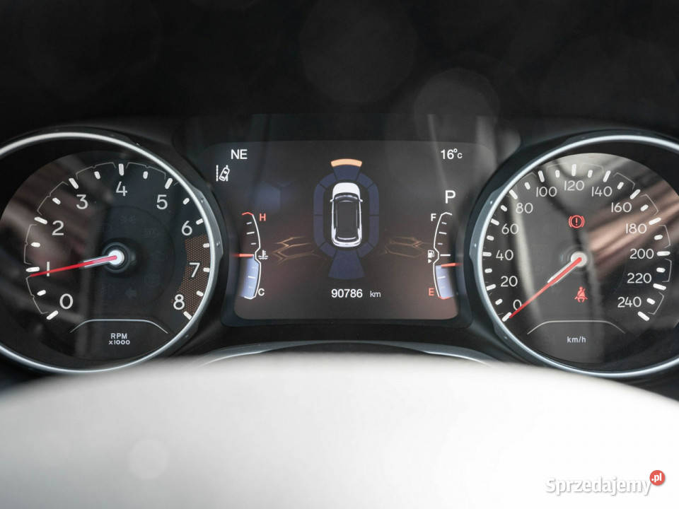 Jeep Compass 13 TMair Limited FWD DDCT Kcof elektryczne lusterka Jeep Gdańsk