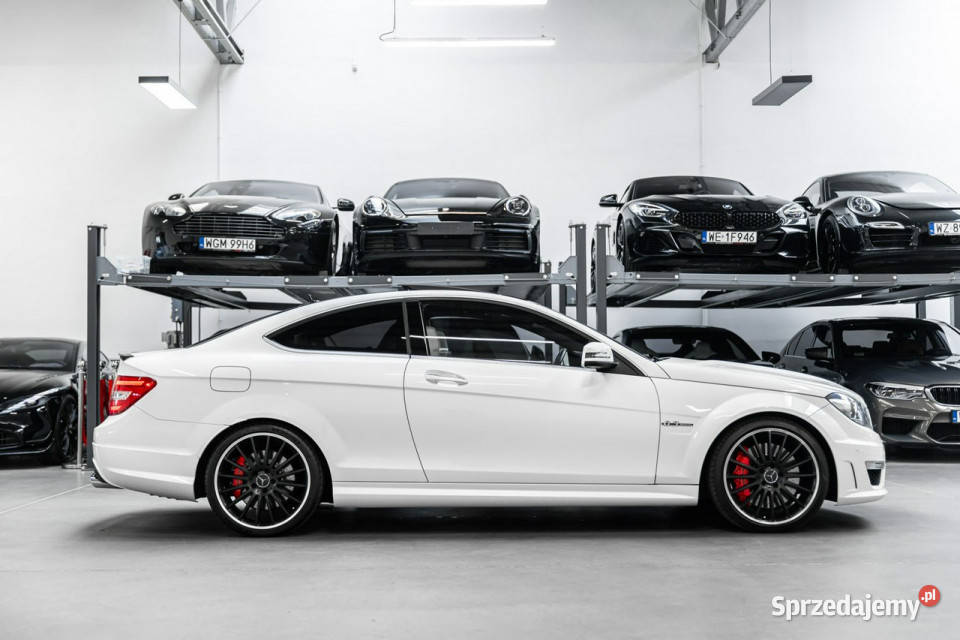 Mercedes C 63 AMG Coupe Performance 487 Japonia kurtyny powietrzne małopolskie Węgrzce