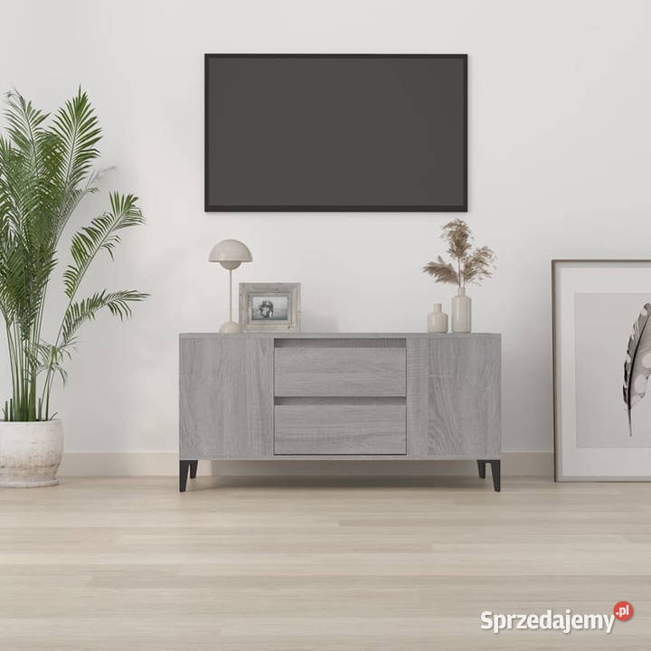 Szafka pod TV szary dąb sonoma 102x445x50 Warszawa