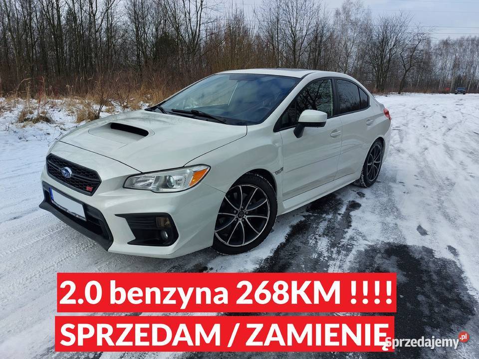 SUBARU WRX 20 DIT BOXER benzyna 268 AWD USA autoalarm łódzkie Łódź