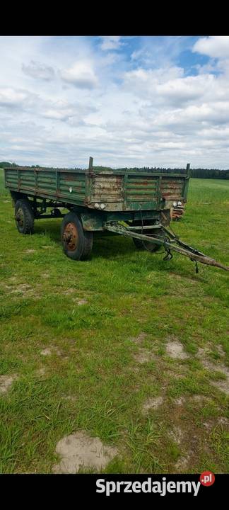 Przyczepa rolnicza Autosan D50 6 Ton rozrzutnik sprzedam