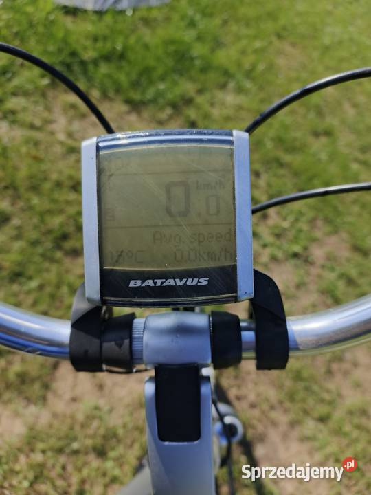 Rower elektryczny batawus inox Ołpiny