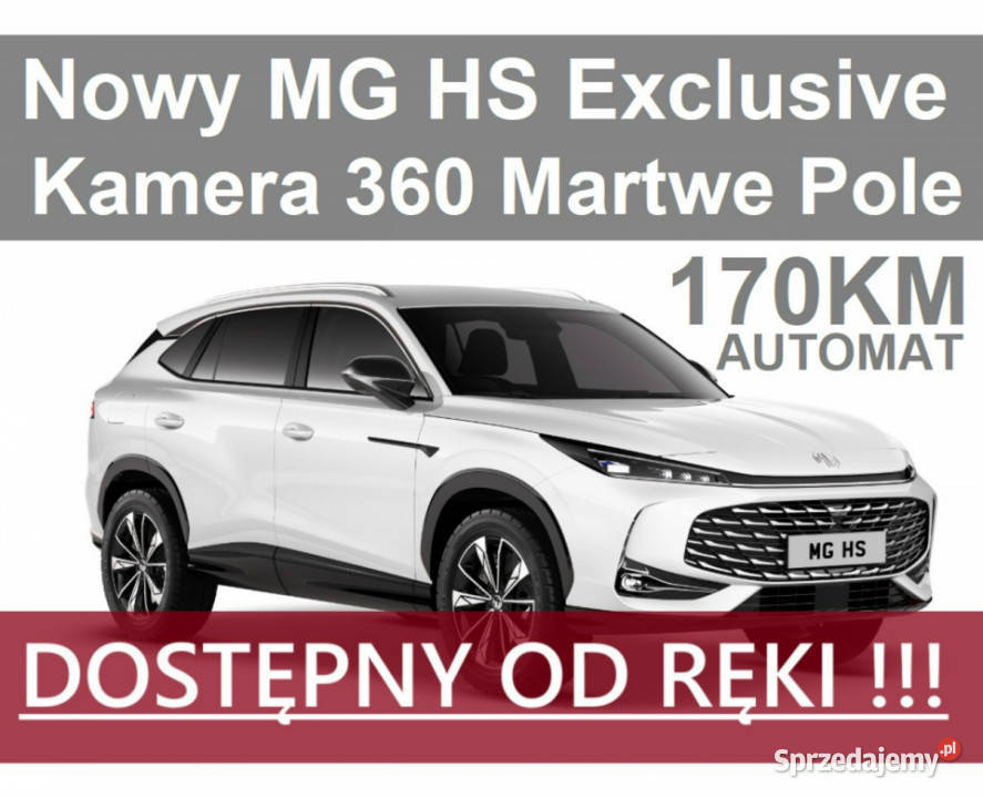MG HS Nowy MG HS Exclusive 170 Automat Kamera