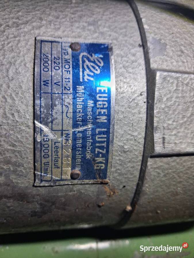 Frezarka górnowrzecionowa Elu 2000w mof 11 Leśna