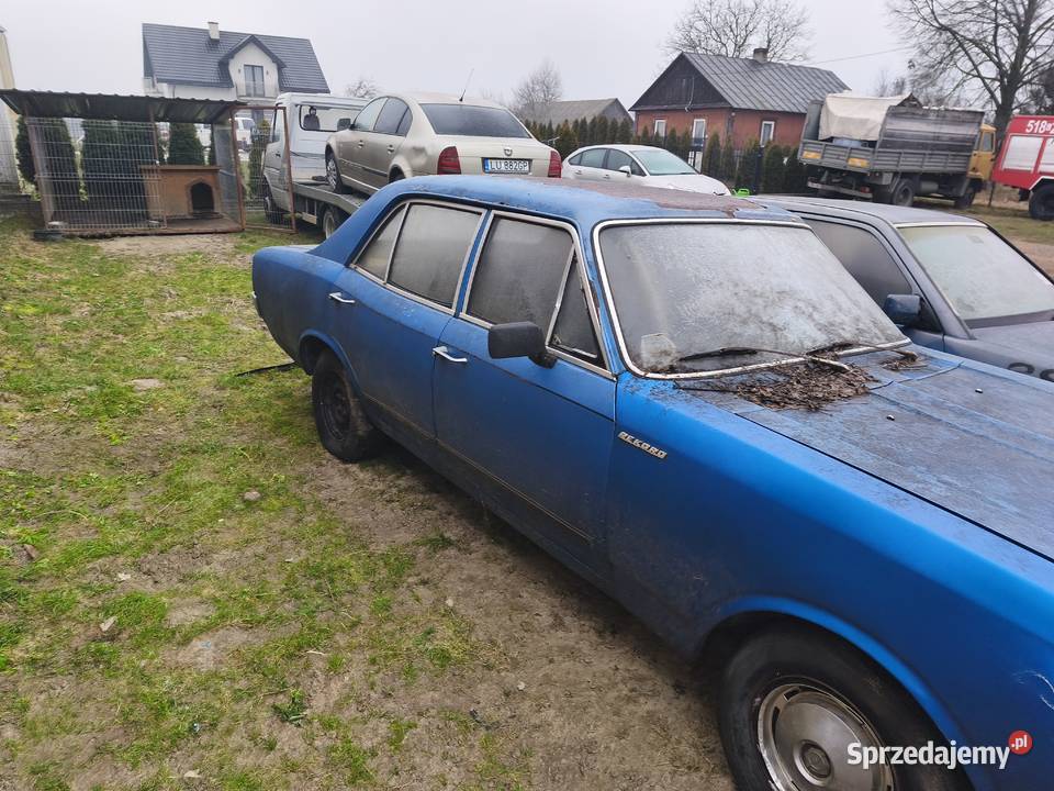 Opel record 1700cm3 Motoryzacja lubelskie Radzyń Podlaski