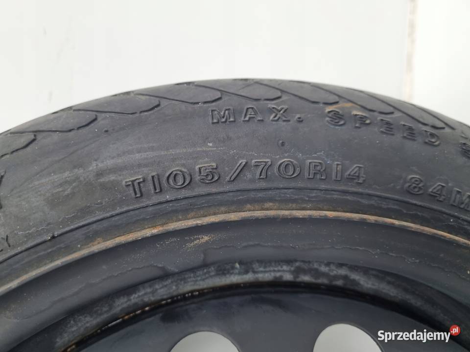 KOŁO DOJAZDOWE ZAPASOWE Nissan Micra K12 Note Chełm