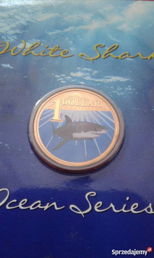 1 Dolar Australia 2007 r Rekin UNC Blister Konin