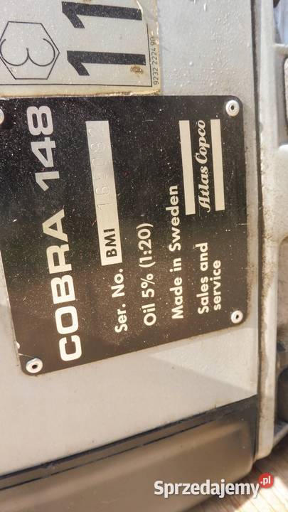 MŁOT SPALINOWY ATLAS COPCO COBRA 148 świętokrzyskie Wąchock