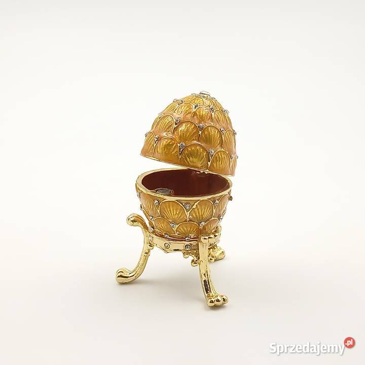 Jajko jajo faberge pojemniki szkatułka