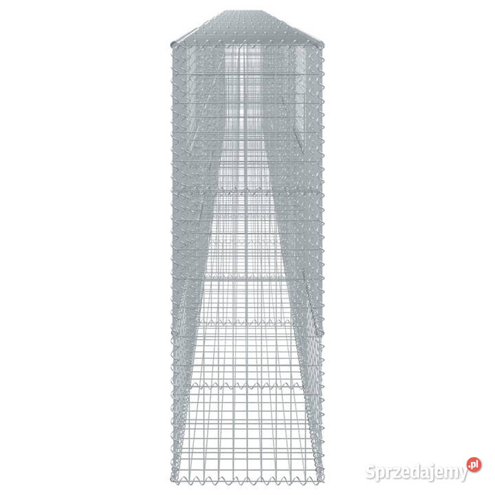 Kosz gabionowy z pokrywą 1200x50x150 mazowieckie Warszawa
