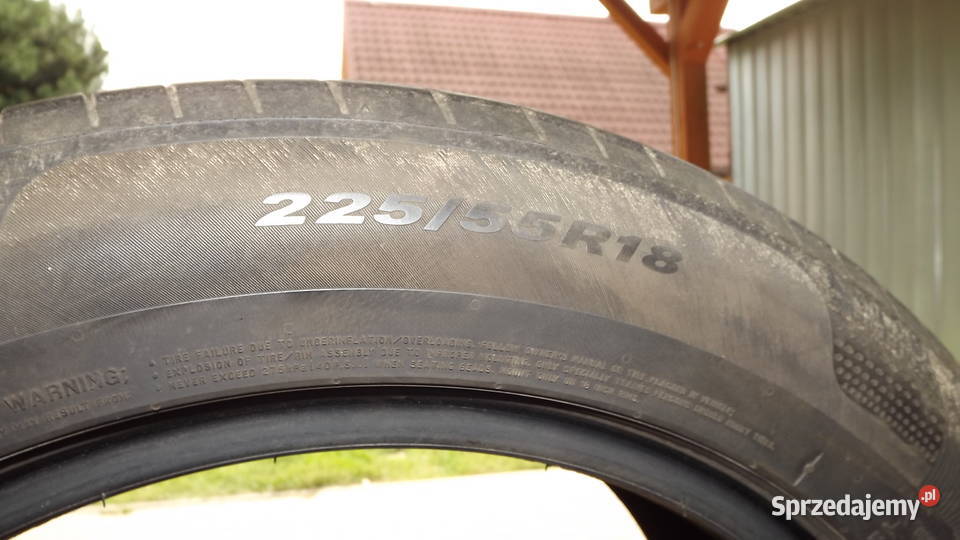 Opony Lato Komplet 4 22555 R18 sprzedam
