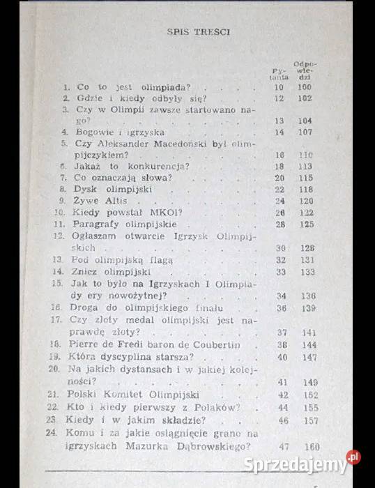 500 zagadek olimpijskich Eugeniusz Skrzypek Chełm
