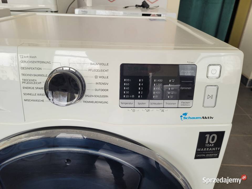 Oferujemy pralkosuszarkę firmy Samsung 8 1400 wolnostojące Częstochowa