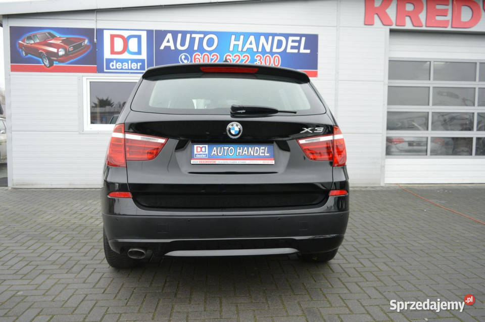 BMW X3 xDRIVE20d Automat 100 bezwypadkowy Rok produkcji 2013 sprzedam