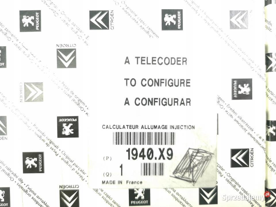 KOMPUTER STEROWNIK SILNIKA ECU CITROEN C5 18 ASO sprzedam