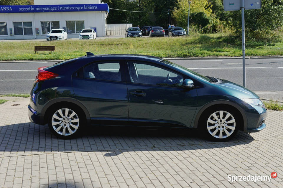Honda Civic salon Polska serwis ASO wersja Sport elektryczne lusterka Warszawa sprzedam