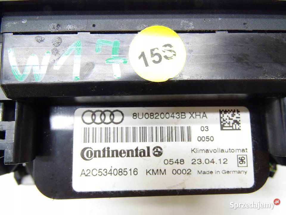 PANEL STEROWNIK NAWIEWU KLIMATYZACJI AUDI Q3 8U sprzedam