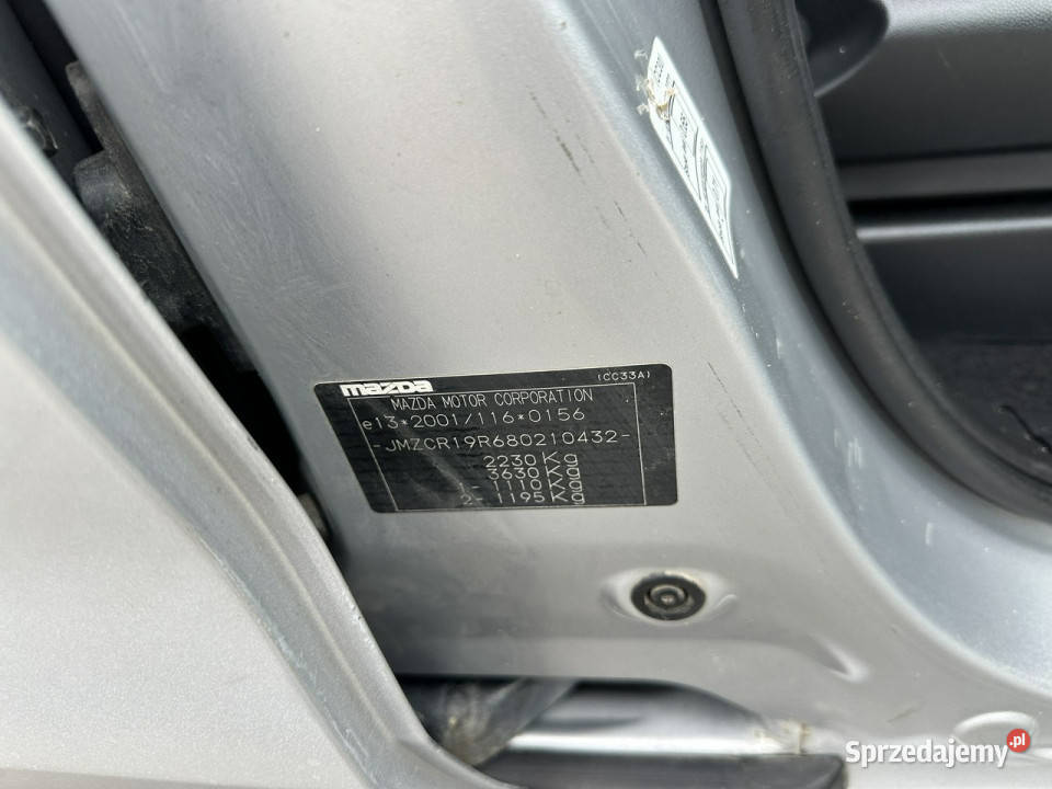 Mazda 5 7 miejsc klimatronik tempomat hak mocny pełny VAT Wejherowo