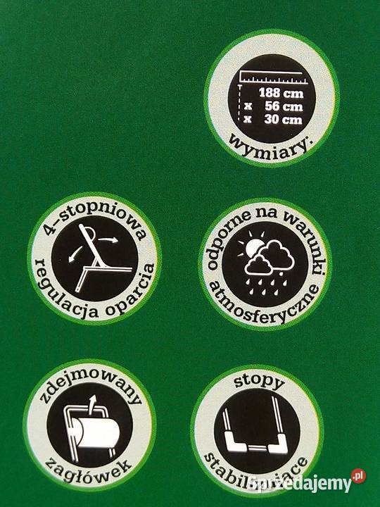 NAJTANIEJ Składane Łóżko Ogrodowe Leżanka śląskie Zabrze