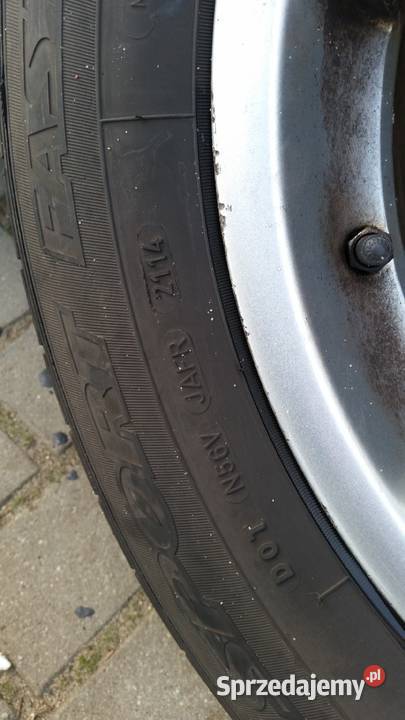 Borbet CB Dunlop SP Fastresponse 21565R16 5mm aluminiowe Oborniki sprzedam