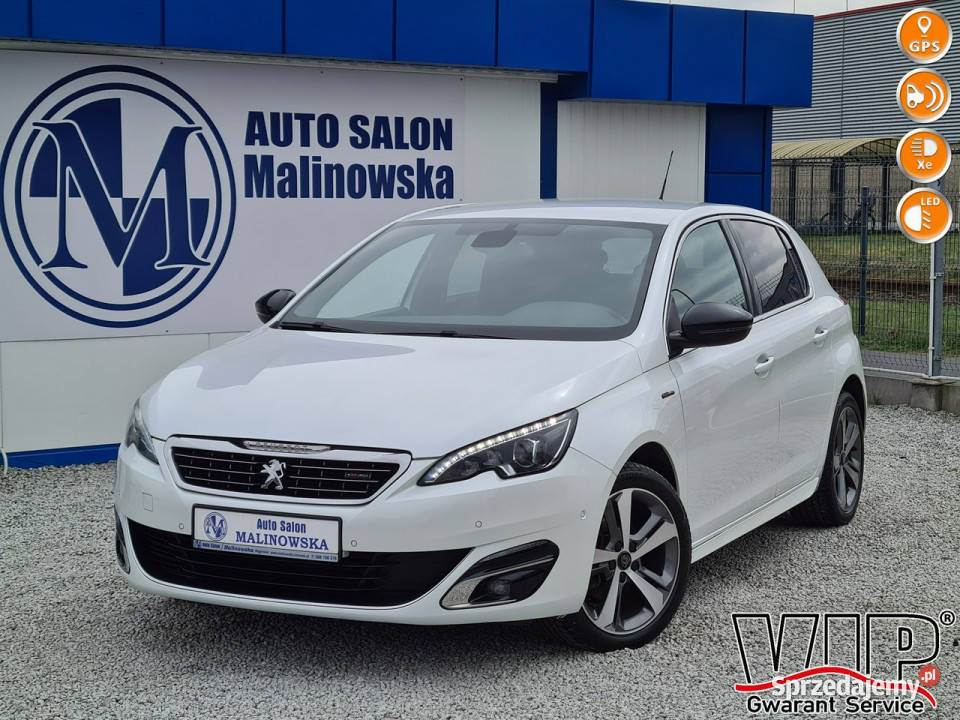 Peugeot 308 GTLine Navi 2xPDC Full Led Półskóry ESP Wągrowiec