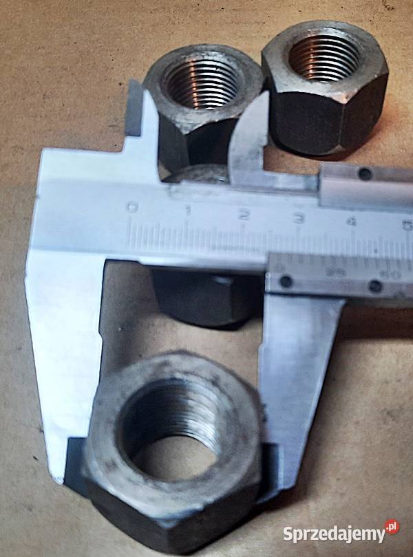 Nakrętka szpilki koła M 16 x 15 prawy gwint 4 Ostrów Wielkopolski sprzedam