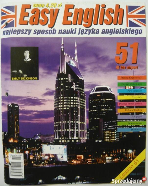 EASY ENGLISH LESSON 51 DICKINSON EMILY warmińsko-mazurskie Elbląg