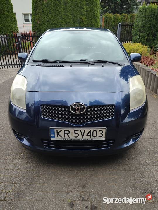 Toyota Yaris II 10 Luna AC 2006r ABS Kraków sprzedam
