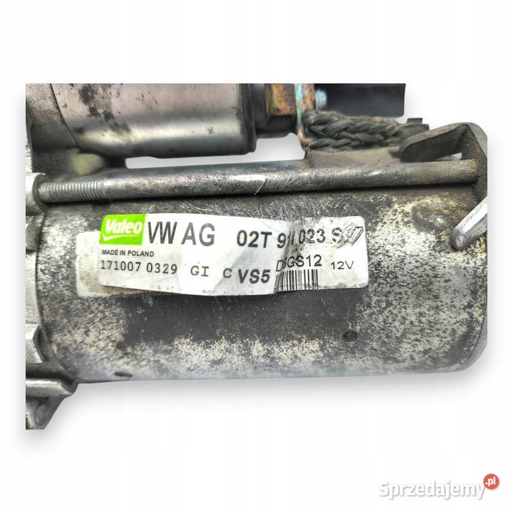 ROZRUSZNIK VALEO VW AUDI SKODA SEAT 16 FSI Układ elektryczny, zapłon Chełm