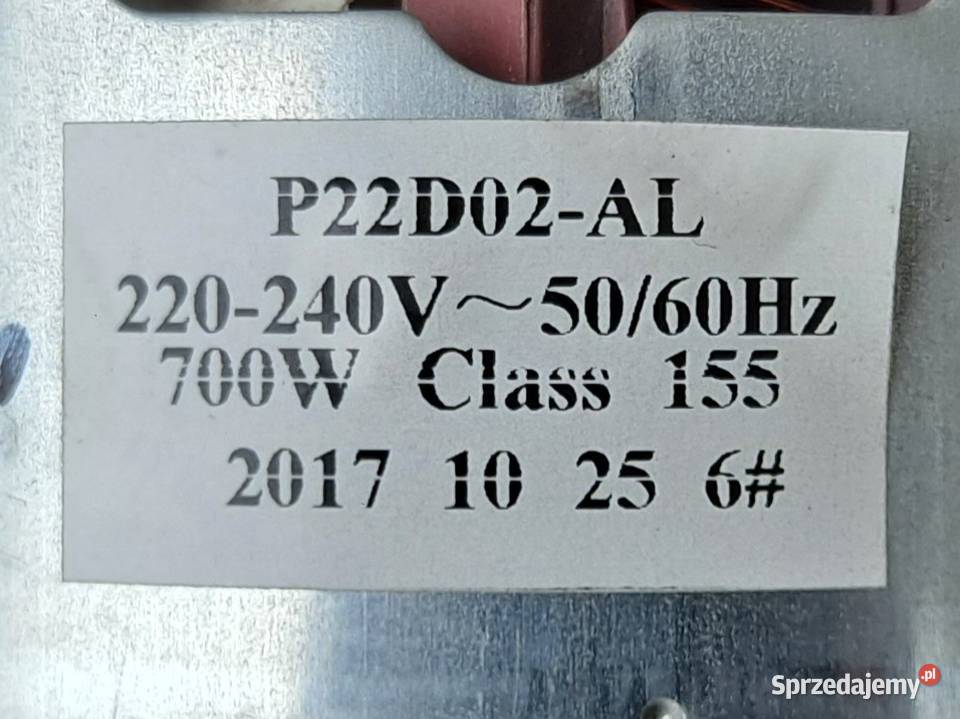 Odkurzacz VCS38A13L70 silnik elektryczny Cieszyn