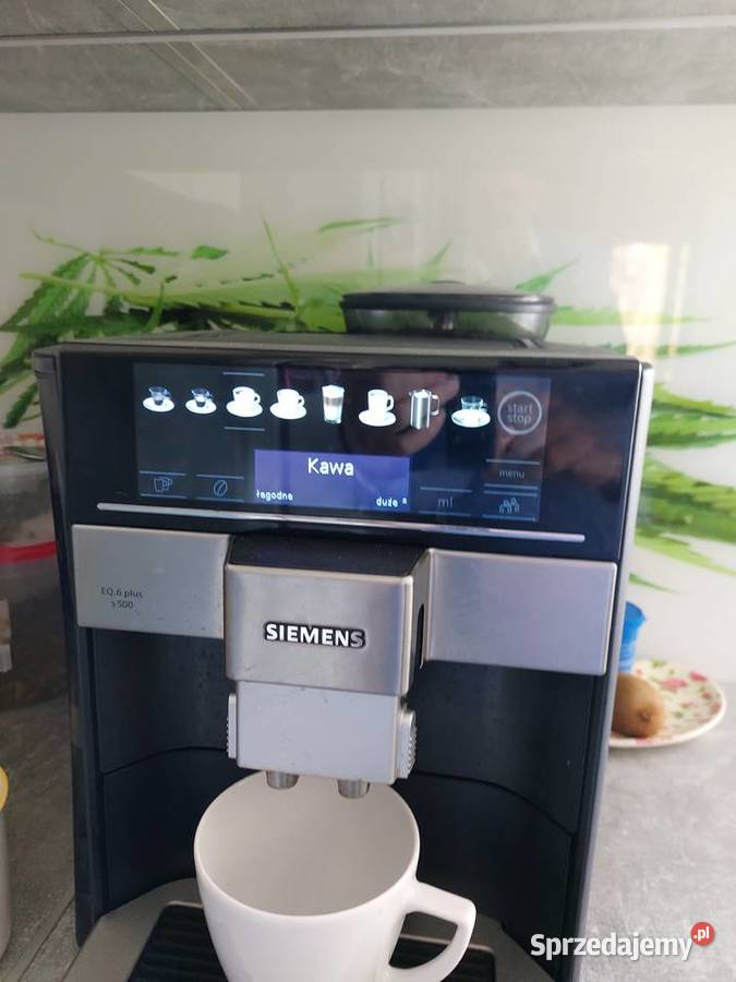 Ekspres do kawy Siemens EQ6 Plus s500 Jastrzębie-Zdrój sprzedam