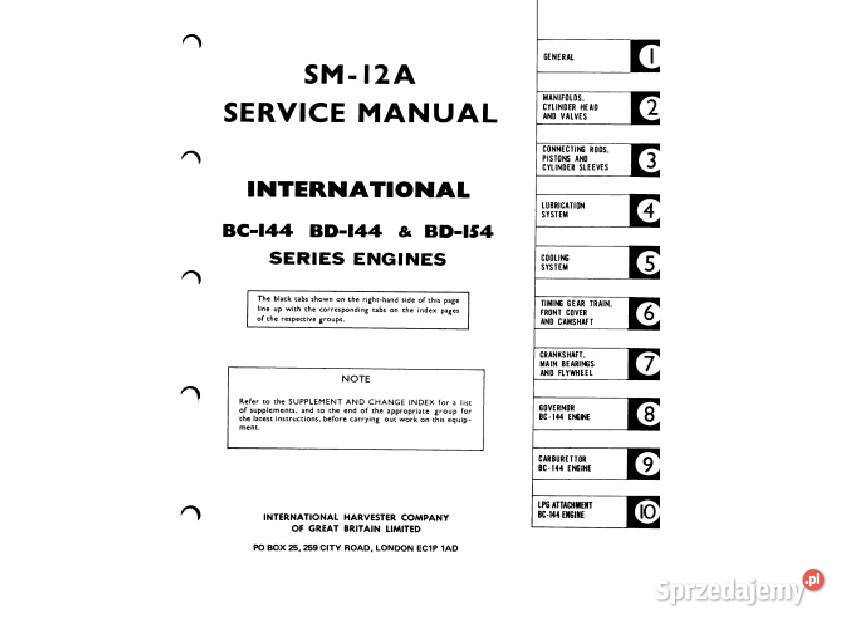 BD144 BD154 BD144 instrukcja napraw silniki