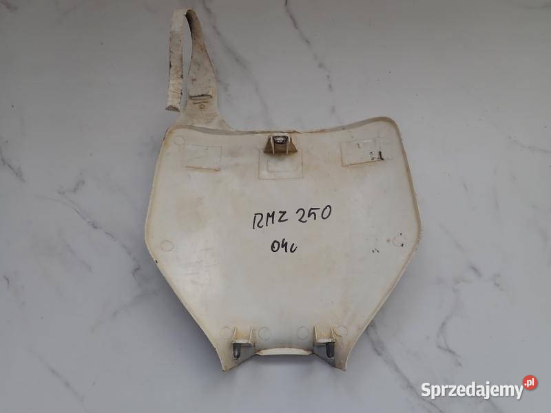 PLASTRON POLE NUMEROWE STARTOWY SUZUKI RMZ 250 sprzedam