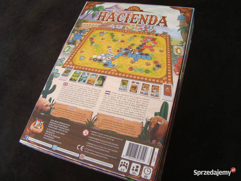 Hacienda druga edycja gra Wolfgang Kramer el Gdynia