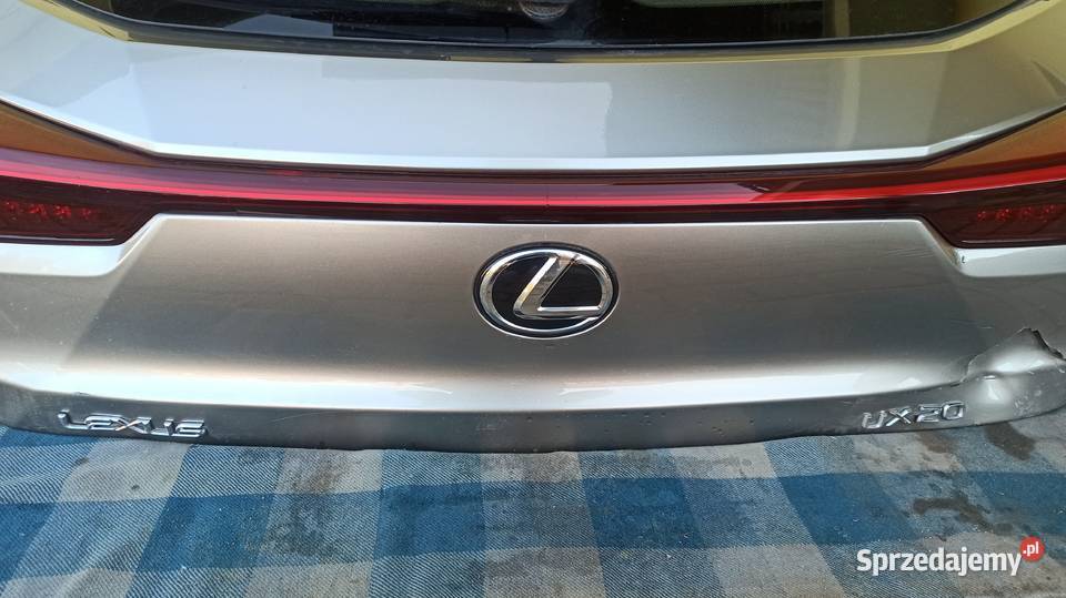 LEXUS UX 20182023 KLAPA TYŁ POKRYWA BAGAŻNIKA osobowe Rzeszów