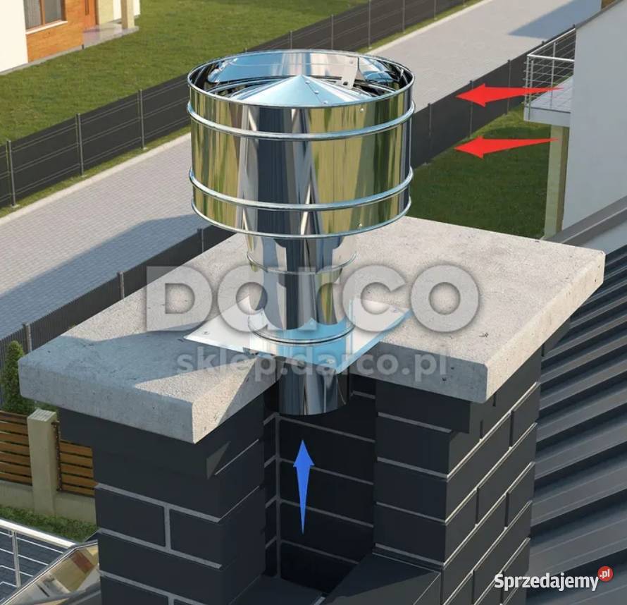 Wywietrzak Dachowy WCG150OCPK Efektywna Pozostałe sprzedam