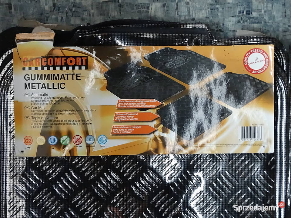 Nowy Kompleat Dywaników Samochodowych Metallic 4 Biłgoraj sprzedam