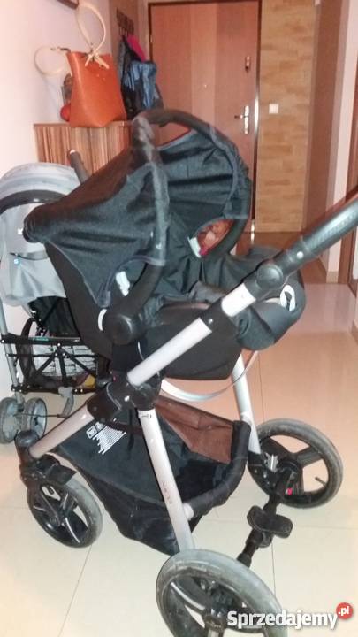 Wózek dziecięcy Bebetto Nico Plus 3w1 Amortyzatory  Kraków