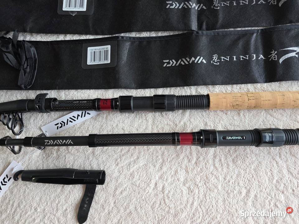 Wędka Daiwa Ninja X Tele Karp 12FT 360m 300lb Zamość sprzedam