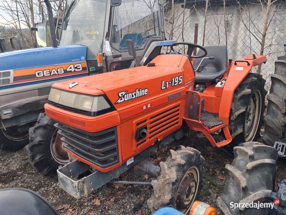 Kubota L195 4x4 wspomaganie Konary