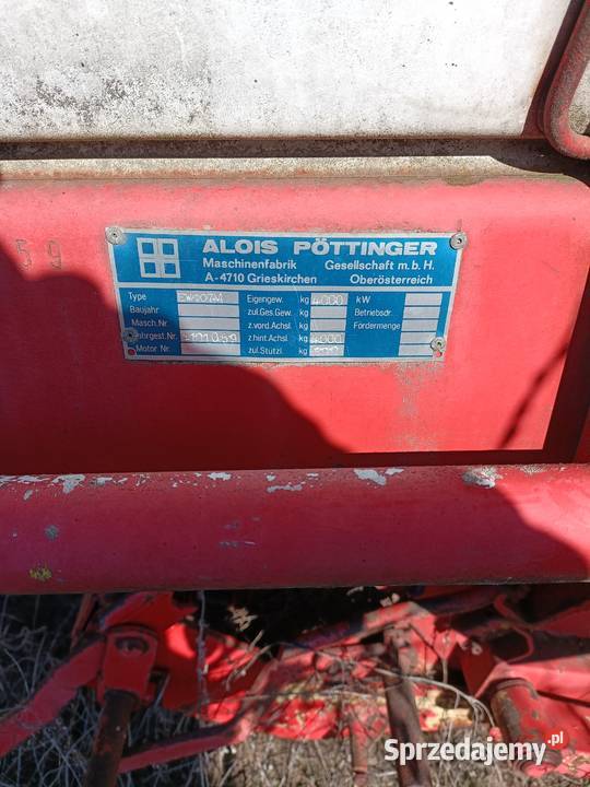 Sprzedam Pttinger Ernte Profi 2 S Łacha sprzedam