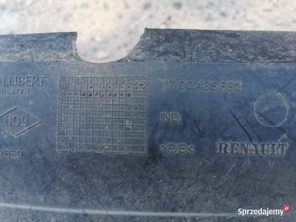 zderzak kangur atrapa wzmocnieni przód Scenic wielkopolskie Międzychód sprzedam