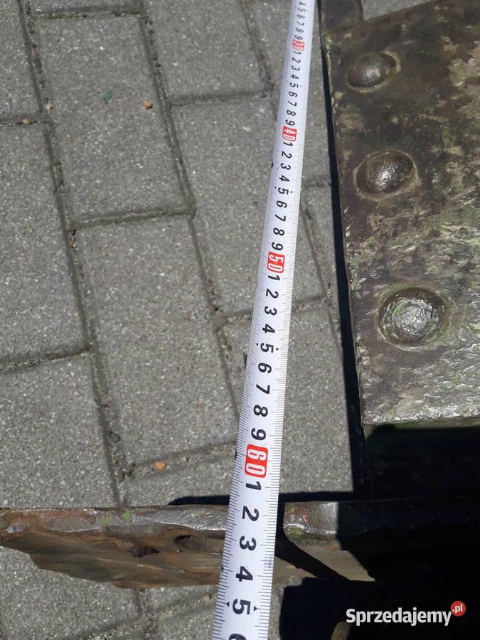 Imadło kowalskie stare duże solidne 40 pomorskie Gdynia