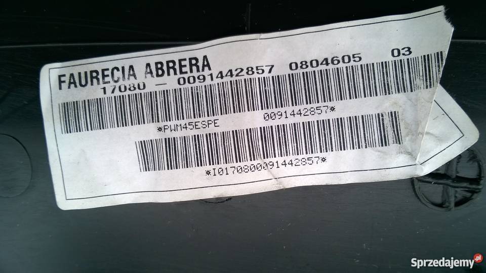 SEAT IBIZA III Lift boczek tapicerka DRZWI osobowe Książenice