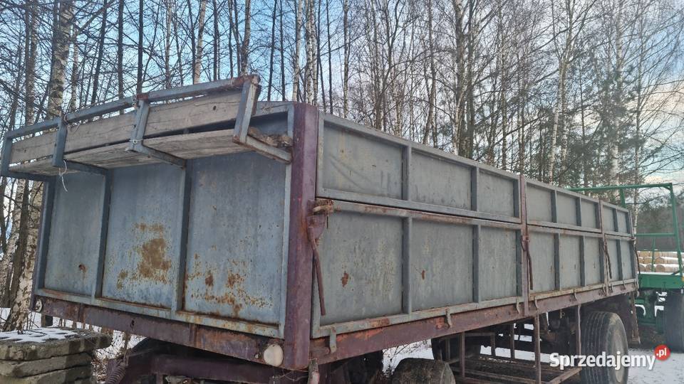 Przyczepa Autosan d616 P4 d83 sztywna do bel nieuszkodzony Tarnogród