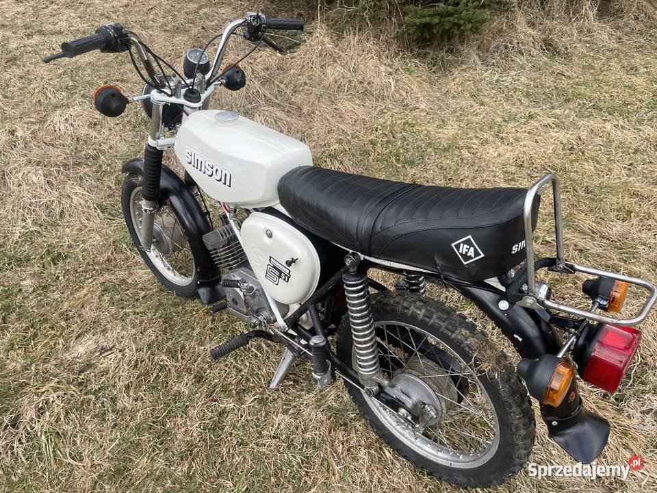 1988 Simson S51 Enduro enduro małopolskie Mszana Dolna